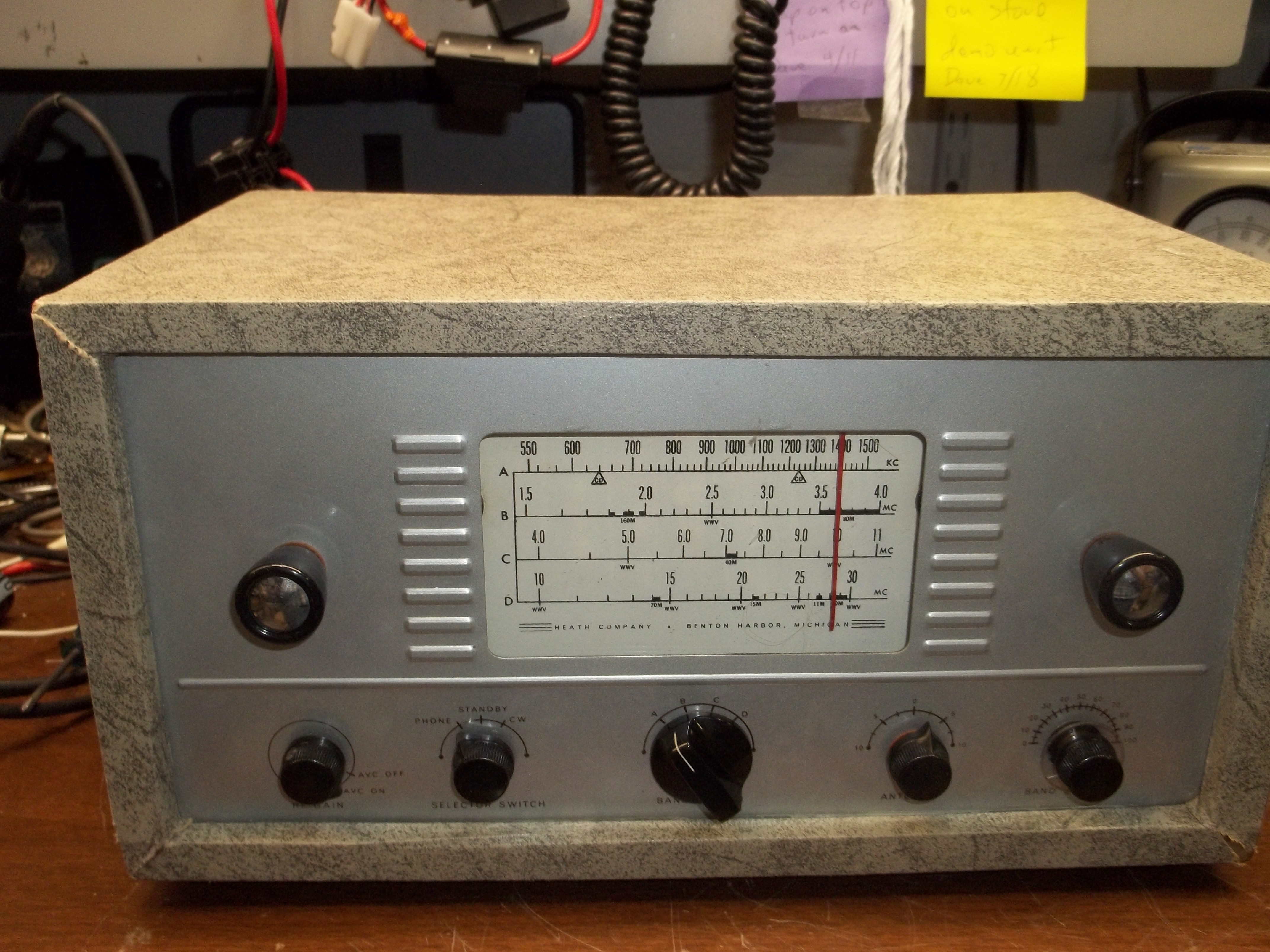 HEATHKIT AR3 Used 17235 129 00 R L Electronics Amateur Radio Store