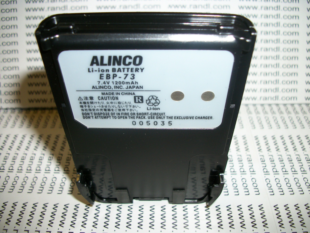 ALINCO EBP73 - Click Image to Close